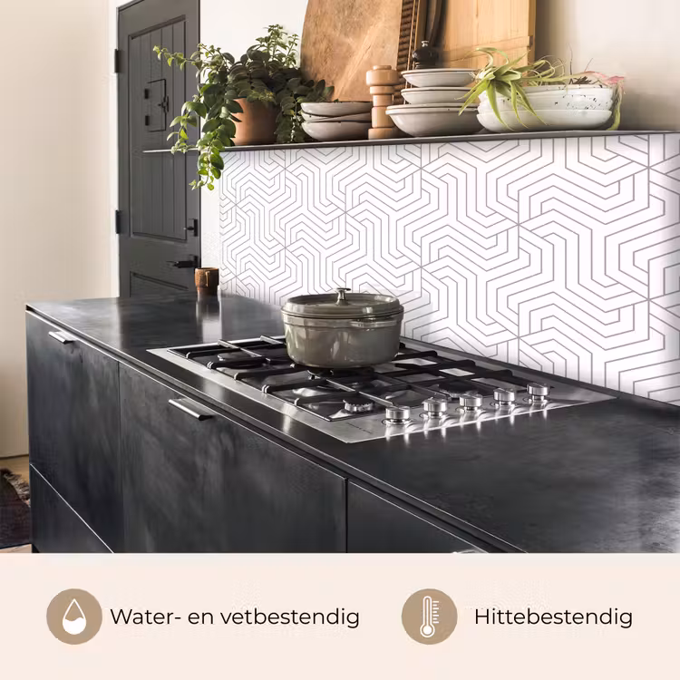 Keuken achterwand - Geometrie - Lijn - Patroon — 5