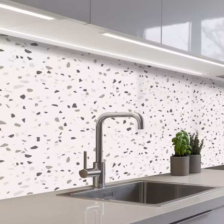 Keuken achterwand - Terrazzo - Patroon - Créme — 2