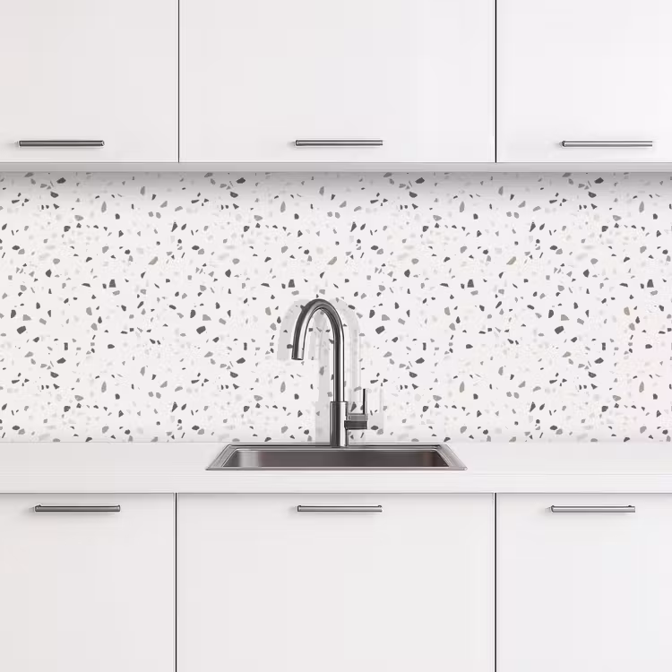 Keuken achterwand - Terrazzo - Patroon - Créme — 4