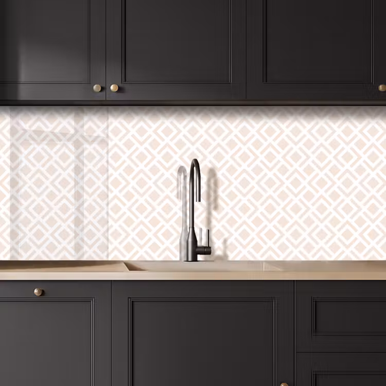 Keuken achterwand - Patronen - Abstract - Beige - Geometrie — 6
