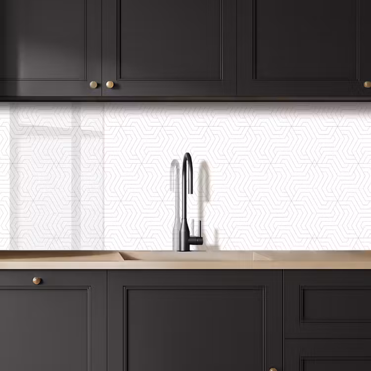 Keuken achterwand - Patroon - Lijn - Design - Kleur — 6