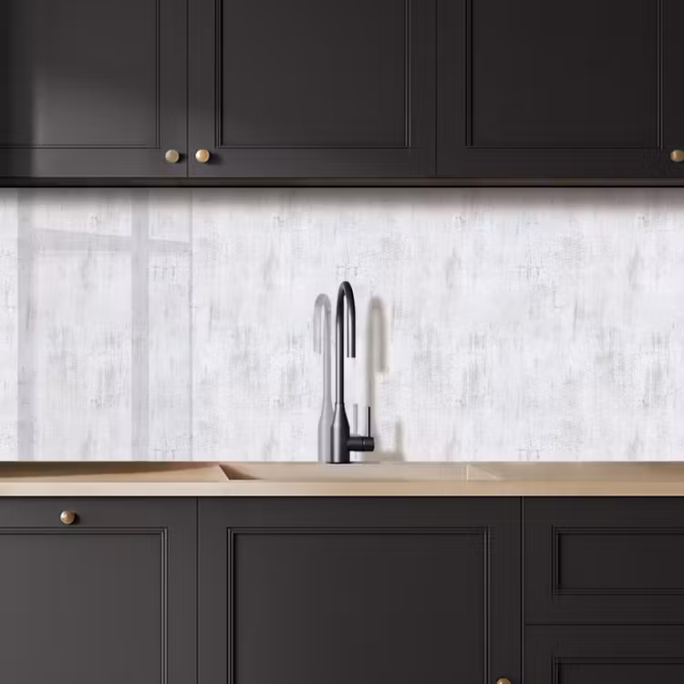 Keuken achterwand - Muur - Geverfd - Wit - Onafgewerkt — 6
