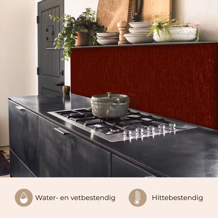 Keuken achterwand - Rood - Roest - Textuur — 5
