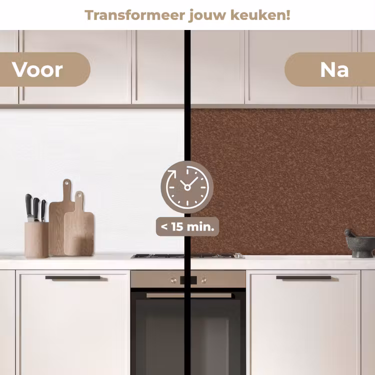 Keuken achterwand - Ruw - Roest - Rood — 3