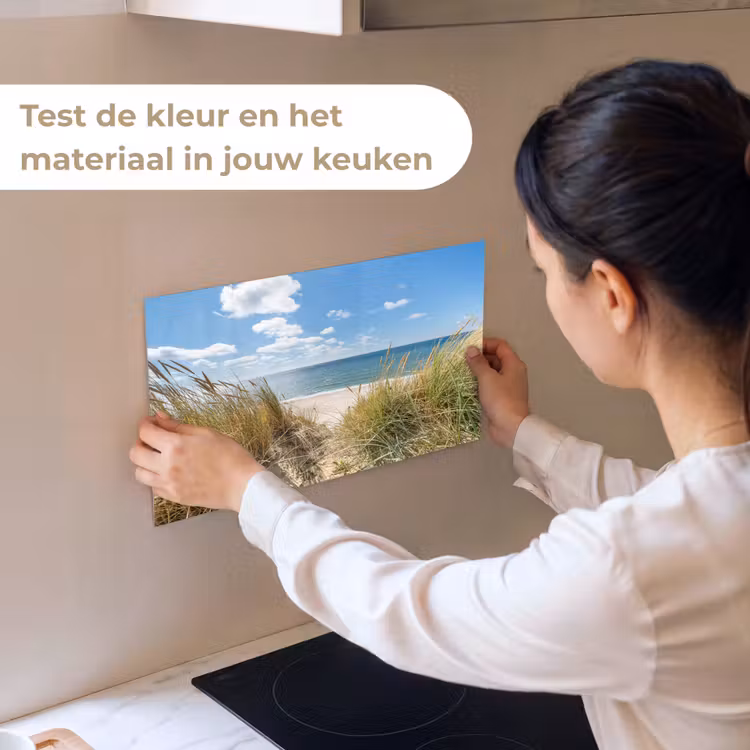 Keuken achterwand - Duin - Gras - Zee - Strand — 2