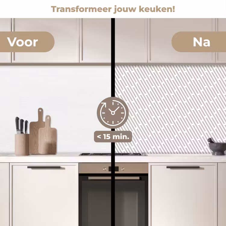 Keuken achterwand - Grafisch - Patroon - Modern — 3