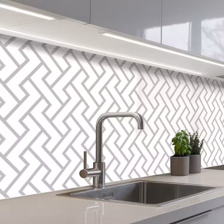 Keuken achterwand - Grafisch - Patroon - Modern - Lijn — 2