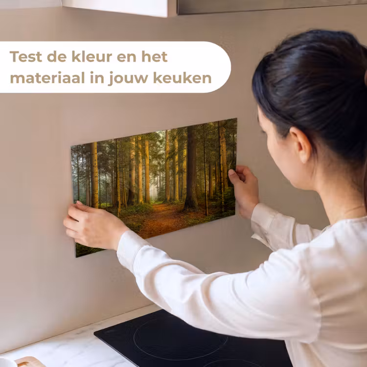 Keuken achterwand - Bos - Natuur - Bomen - Landschap - Bladeren — 2
