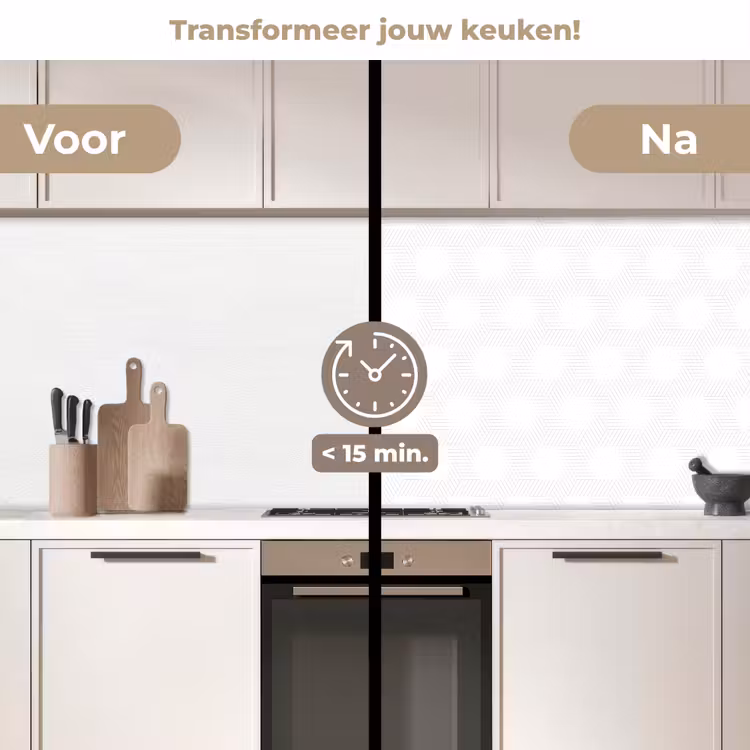 Keuken achterwand - Grafisch - Patroon - Modern — 3
