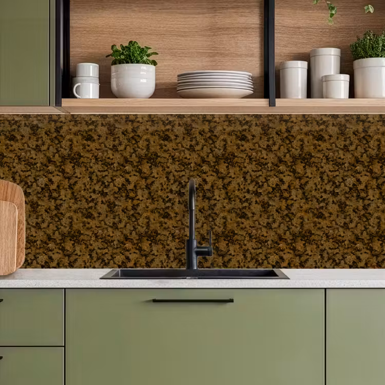 Keuken achterwand - Bruin - Vlekken - Graniet — 7