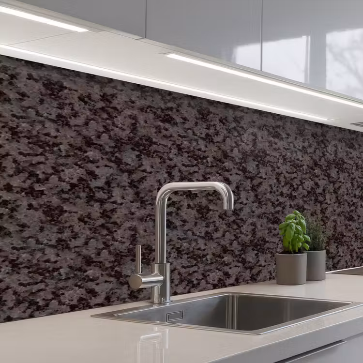 Keuken achterwand - Donker - Grijs - Patroon — 2