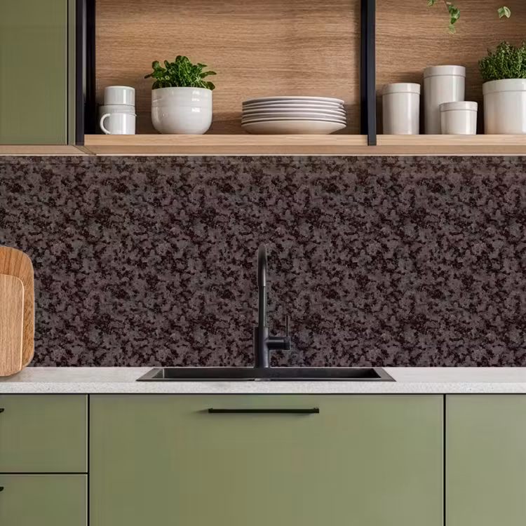 Keuken achterwand - Donker - Grijs - Patroon — 7
