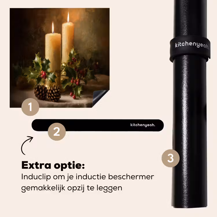 Inductie beschermer - Kaarslicht - Kerst - Veelkleurig — 8