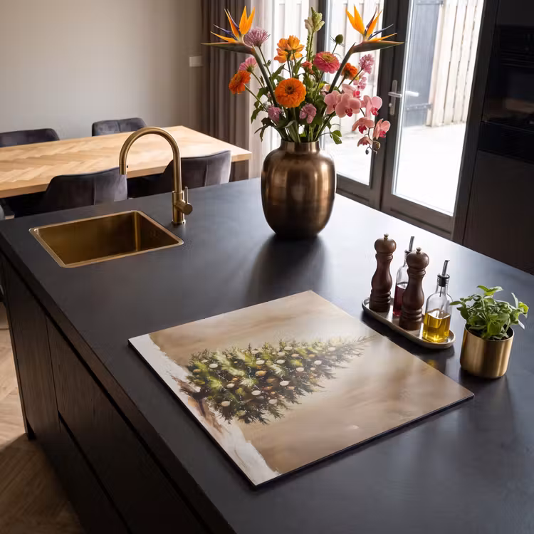 Inductie beschermer - Kerst - Sfeer - Groen — 2