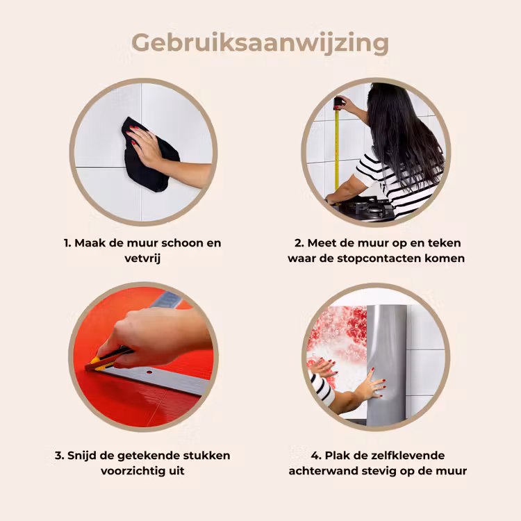 Keuken achterwand - Fruit - Water - Bubbels - Rood — 8