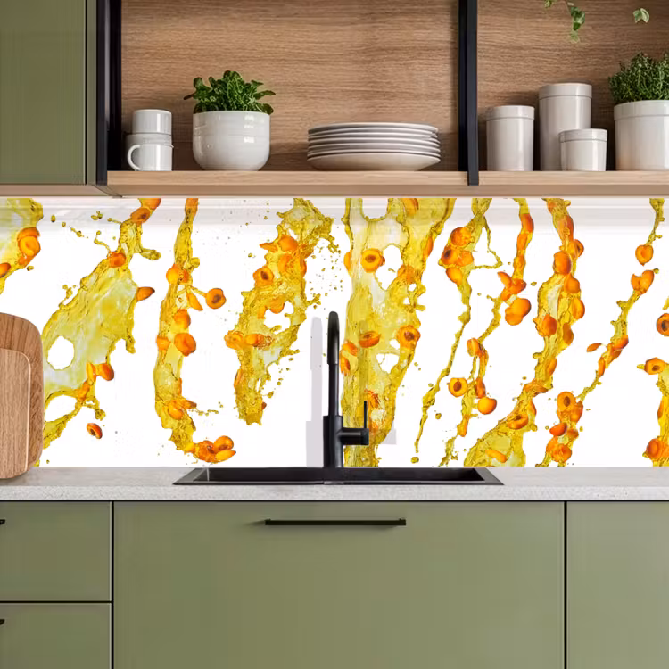 Keuken achterwand - Oranje - Geel - Splash - Fruit — 7