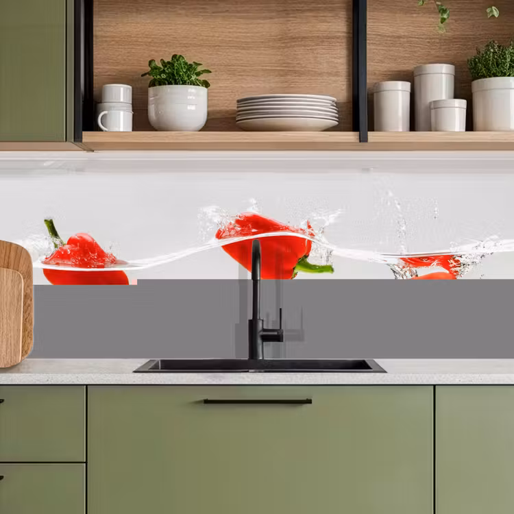 Keuken achterwand - Splash - Groente - Rood — 7