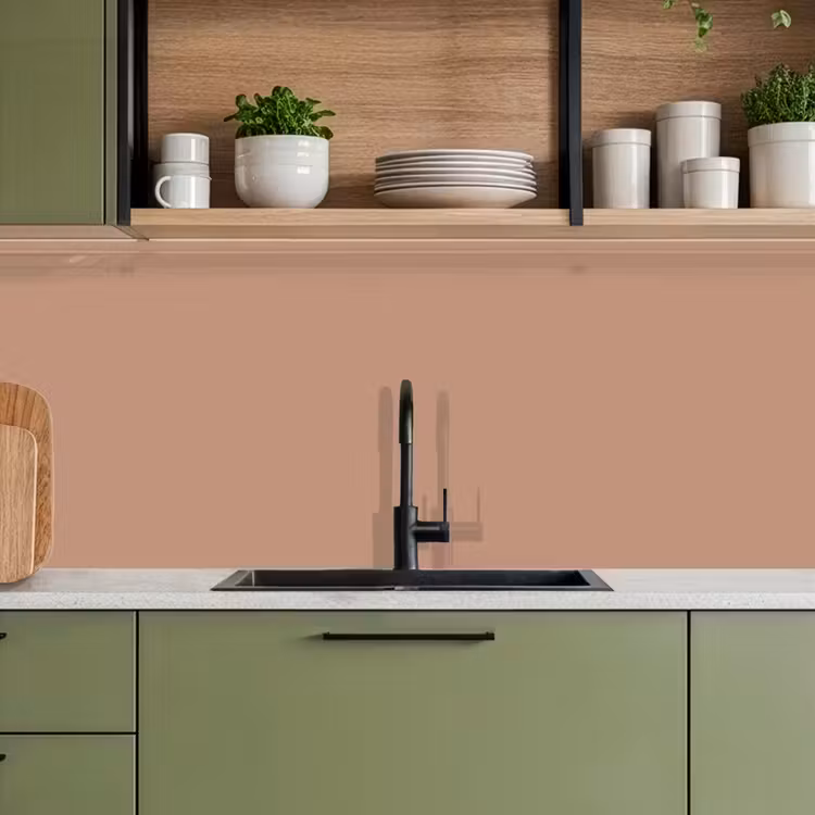 Keuken achterwand - Beige - Kleur - Roze — 7