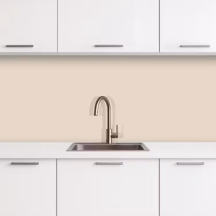 Keuken achterwand - Beige - Effen kleur — 4