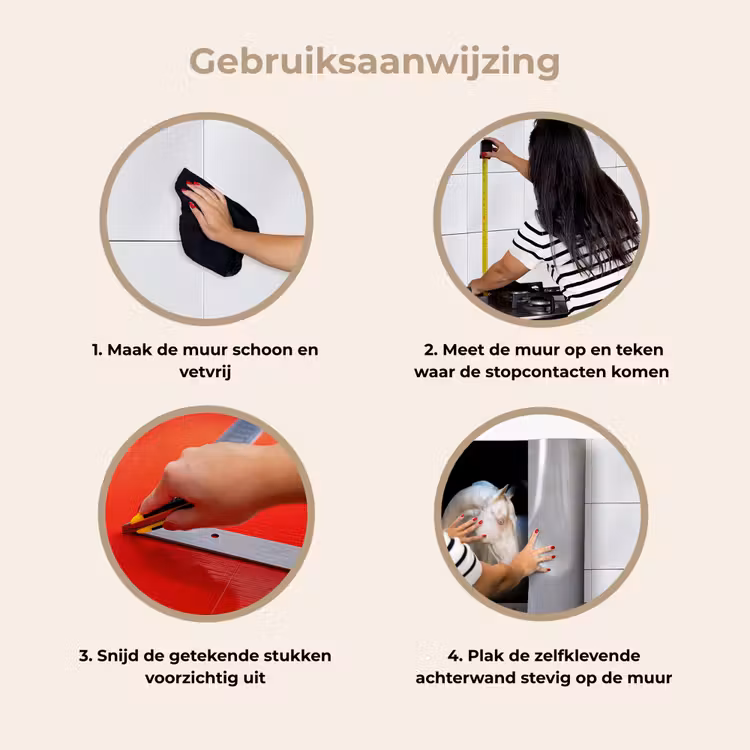Keuken achterwand - Paard - Dieren - Zwart — 8