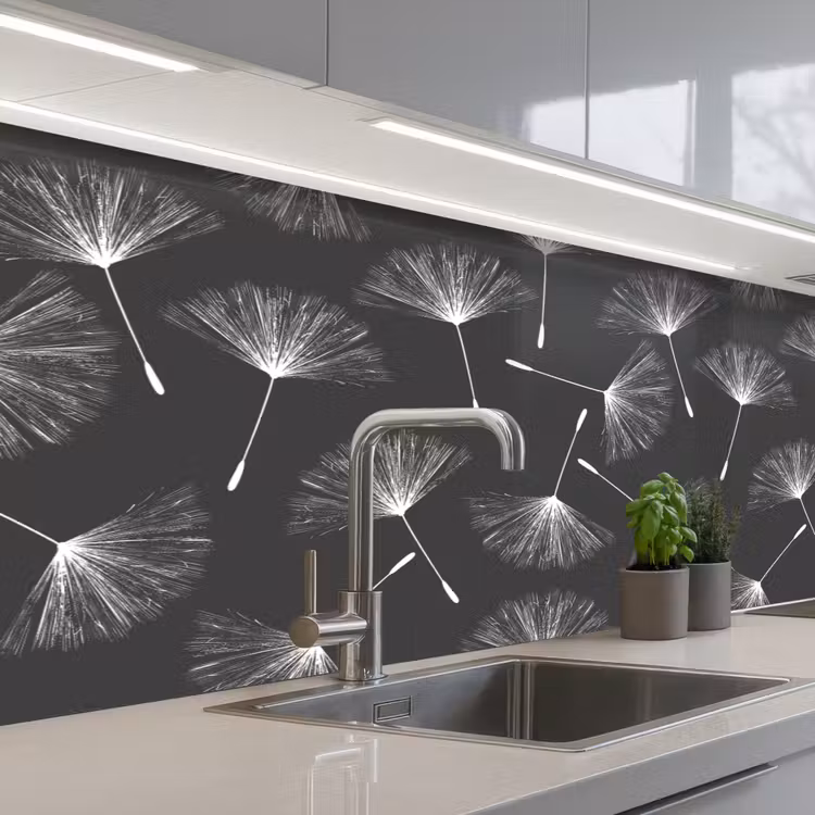 Keuken achterwand - Design - Paardenbloem - Plant — 2