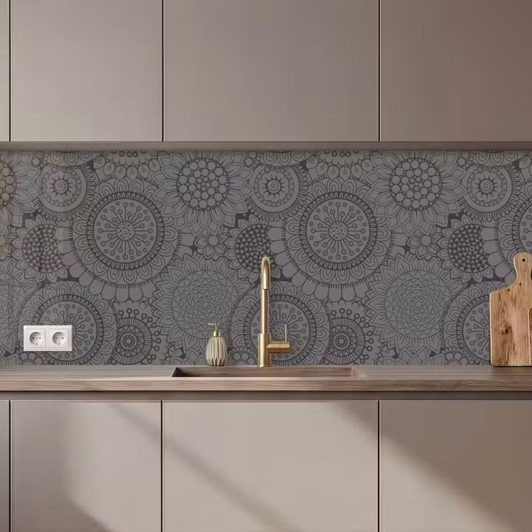 Keuken achterwand - Design - Bohemian - Zonnebloem — 1