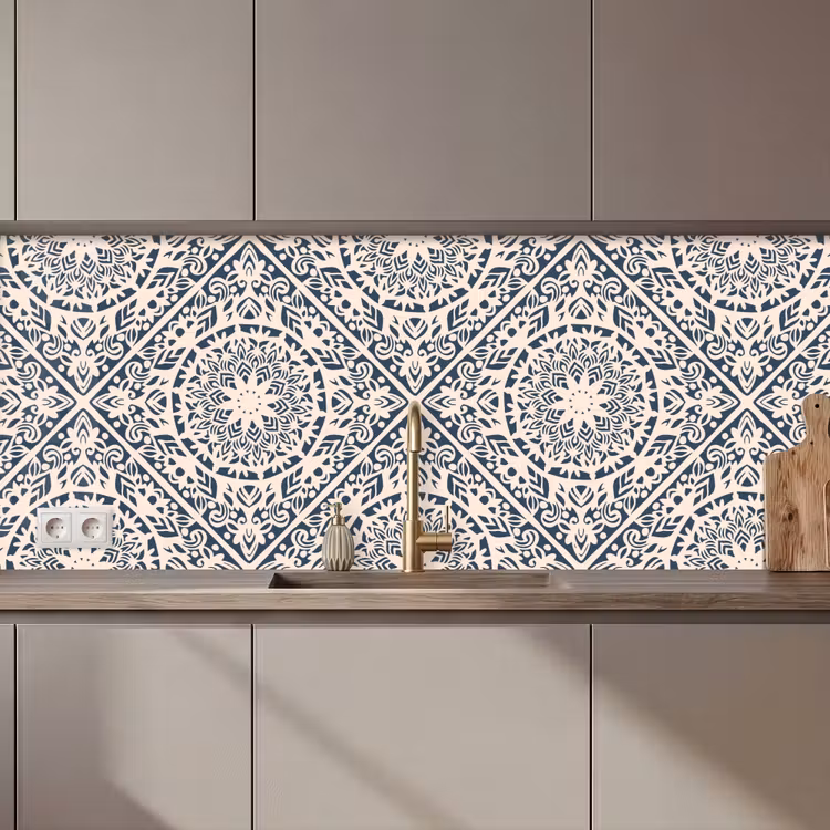 Keuken achterwand - Design - Ornament - Vintage - Retro — 1
