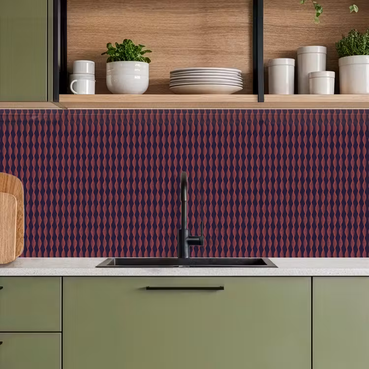 Keuken achterwand - Patronen - Abstract - Vintage — 7
