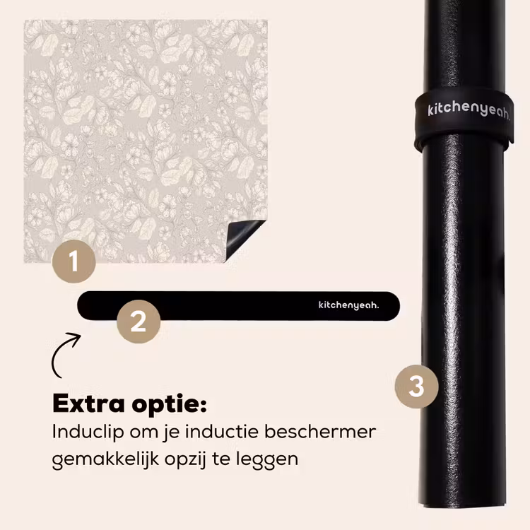 Inductie beschermer - Pioenrozen - Bloesem - Bessen — 8