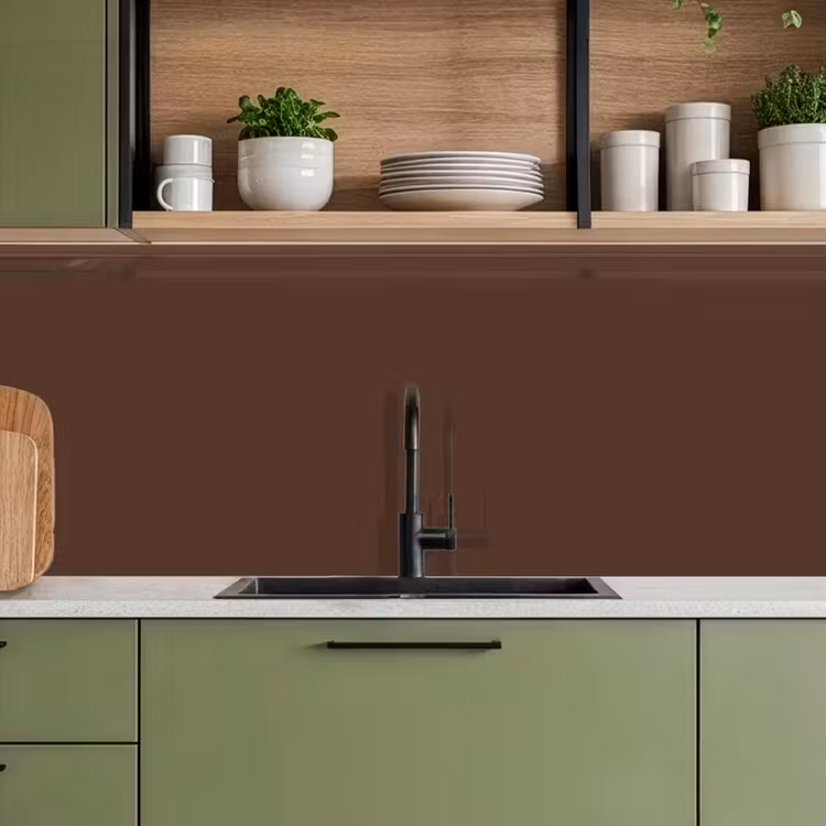 Keuken achterwand - Bruin - Donker - Kleuren — 7