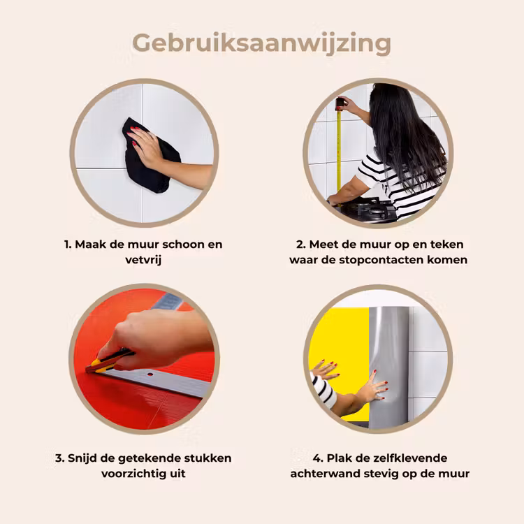 Keuken achterwand - Geel - Citroen - Neon - Kleuren — 8