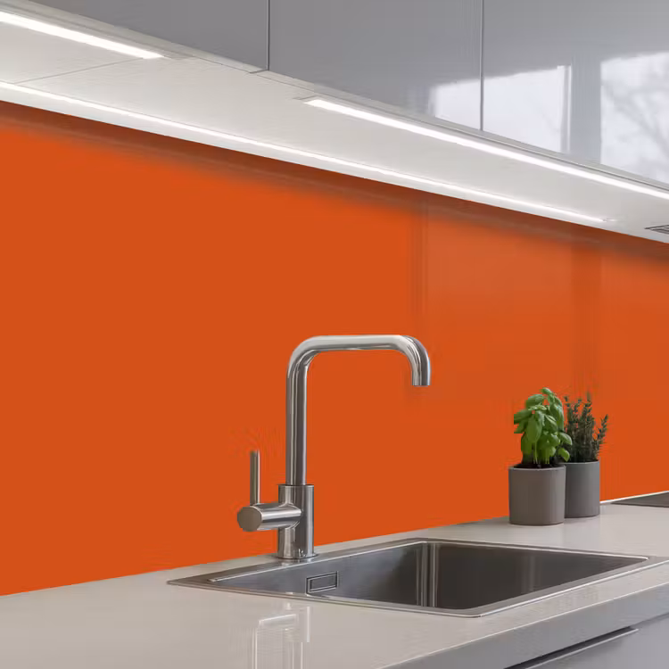 Keuken achterwand - Sienna - Aarde - Kleuren - Effen — 2