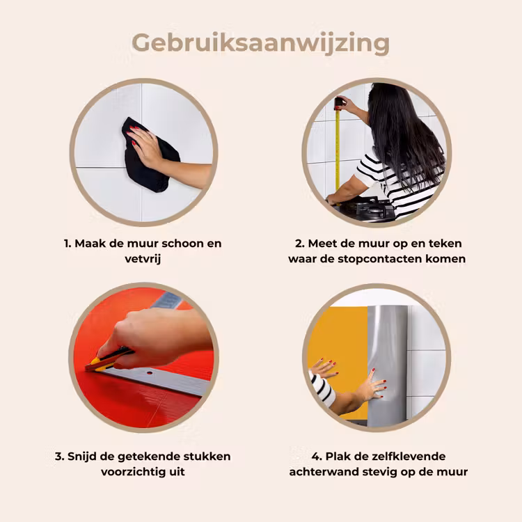 Keuken achterwand - Okergeel - Herfst - Interieur — 8