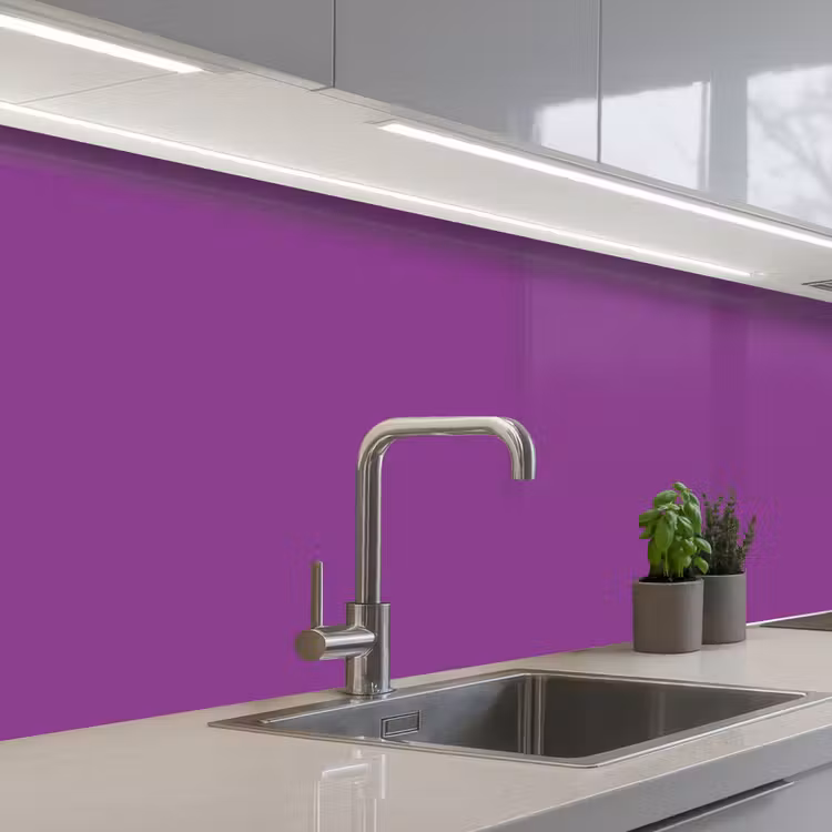 Keuken achterwand - Paars - Kleuren - Effen — 2