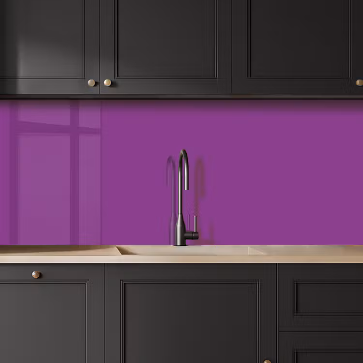 Keuken achterwand - Paars - Kleuren - Effen — 6