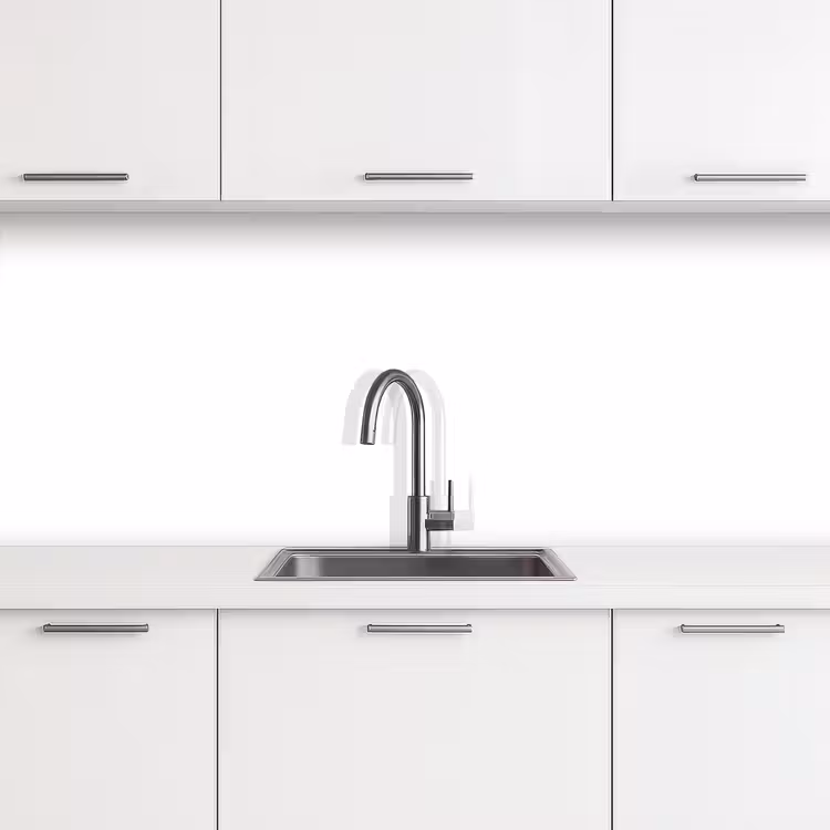 Keuken achterwand - Wit - Kleuren - Neutraal — 4