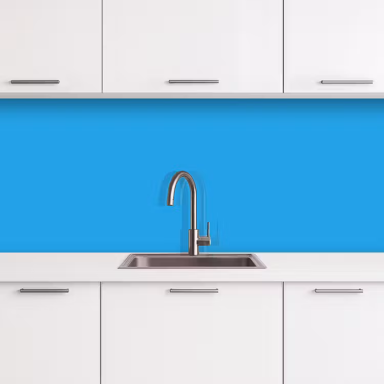 Keuken achterwand - Blauw - Licht - Kleuren — 4