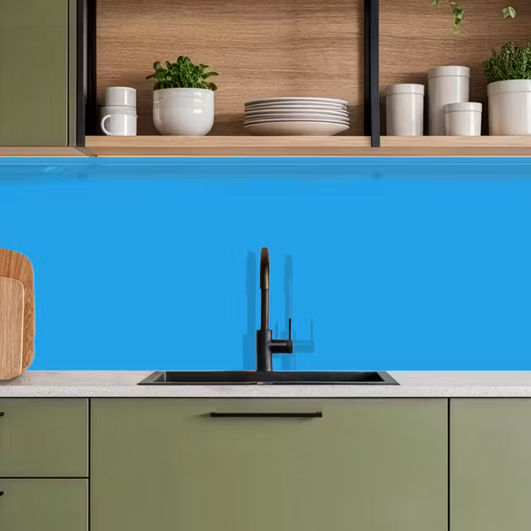 Keuken achterwand - Blauw - Licht - Kleuren — 7