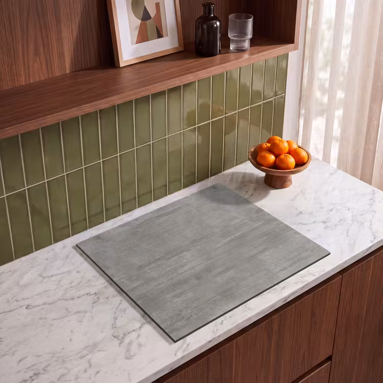 Inductie beschermer - Patroon - Beton - Grijs — 4