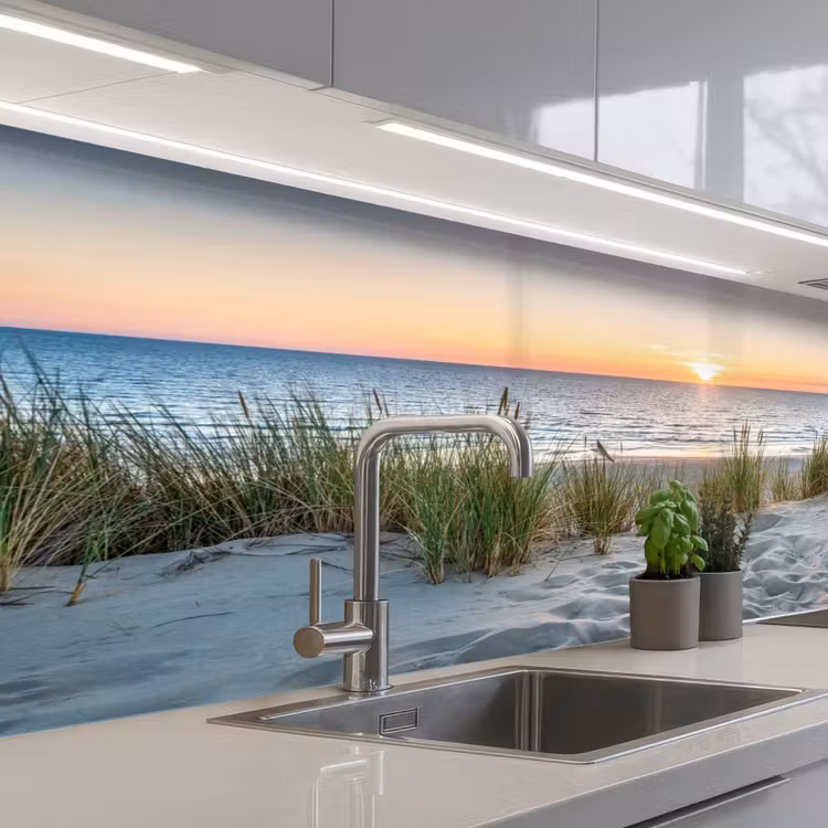 Keuken achterwand - Zon - Natuur - Strand — 2