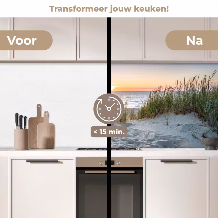 Keuken achterwand - Zon - Natuur - Strand — 3