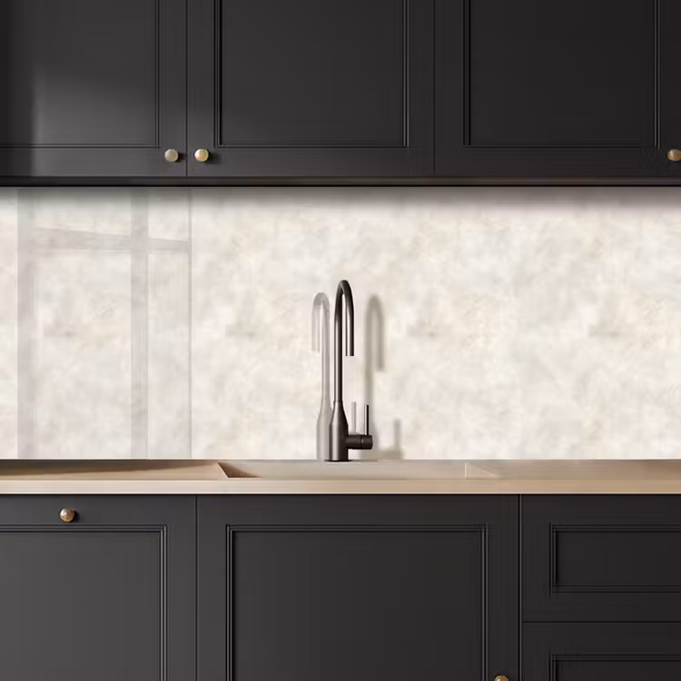 Keuken achterwand - Crèmebeige - Marmer - Aders — 6