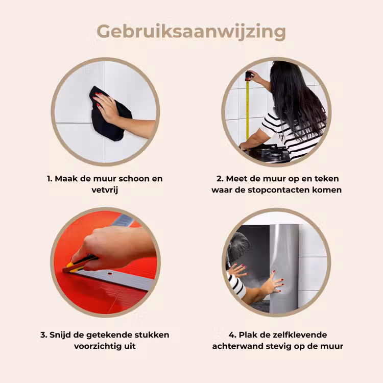Keuken achterwand - Olifant - Zwart - Wit - Rook — 8