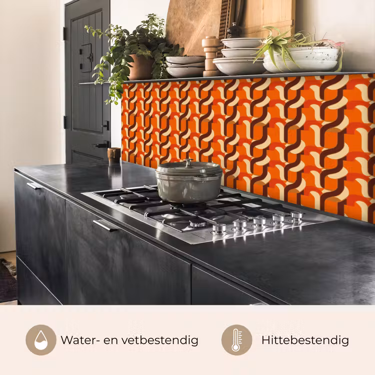 Keuken achterwand - Retro - Modern - Kleurrijk — 5