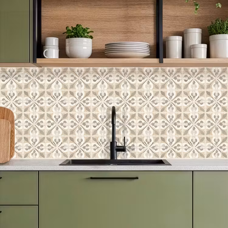 Keuken achterwand - Tegel - Motief - Beige — 7