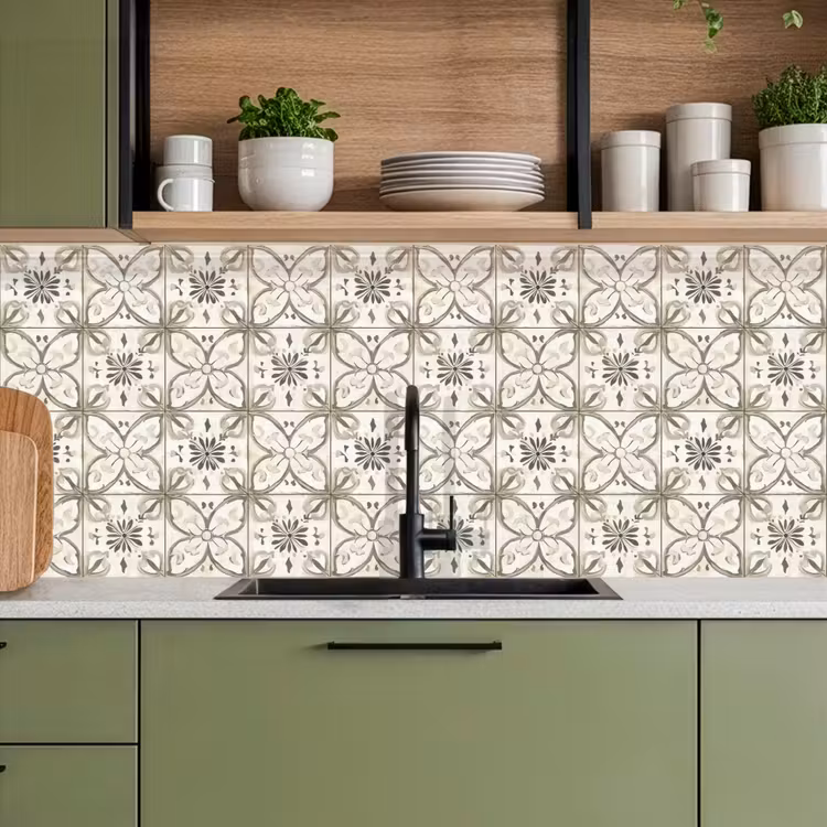 Keuken achterwand - Antiek - Tegel - Beige — 7