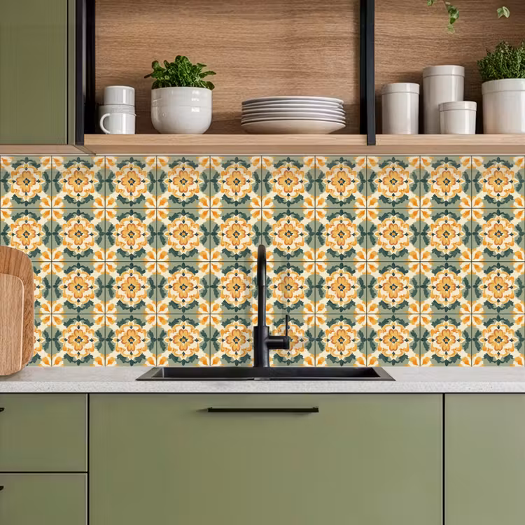 Keuken achterwand - Keramiek - Verweerd - Kleurrijk — 7