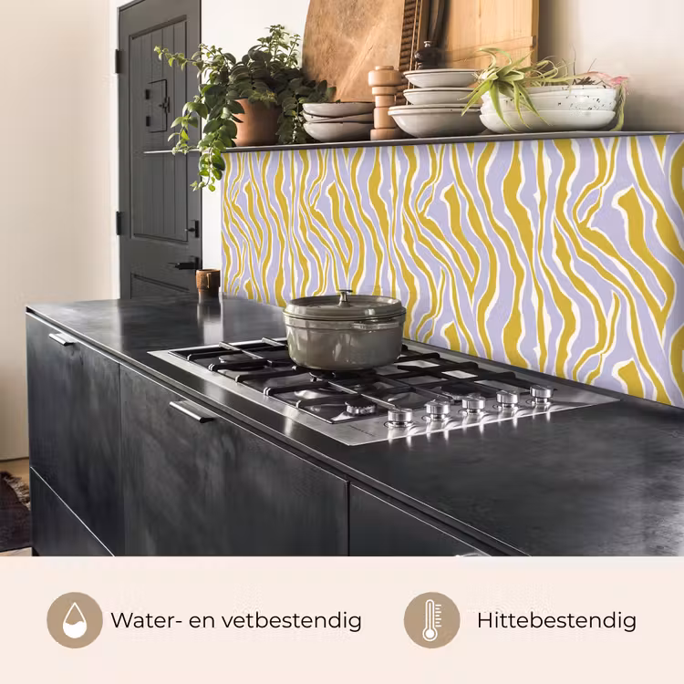Keuken achterwand - Zebra - Modern - Meerkleurig — 5