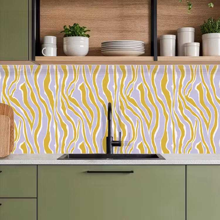Keuken achterwand - Zebra - Modern - Meerkleurig — 7