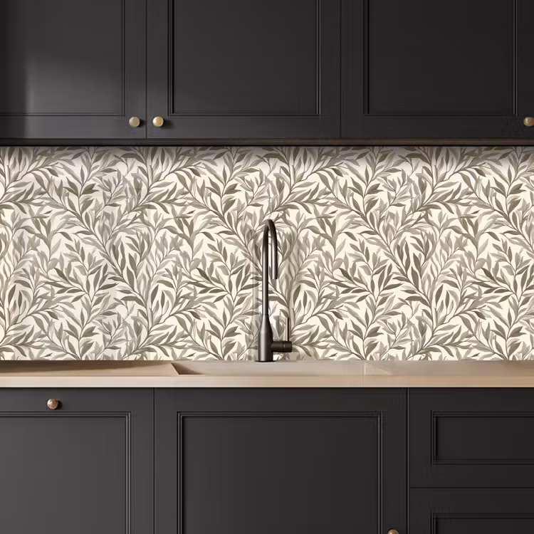 Keuken achterwand - Takken - Botanisch - Taupe — 6